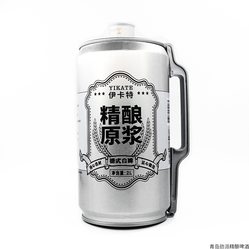 伊卡特原浆啤酒 | 规格：2L/桶 浑浊型德式小麦白啤