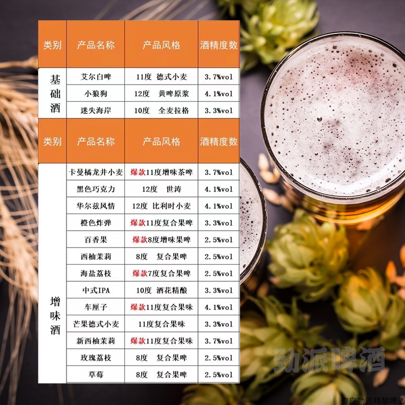 大桶装啤酒|规格：20L/桶 各口味桶装精酿 美标桶 PET桶