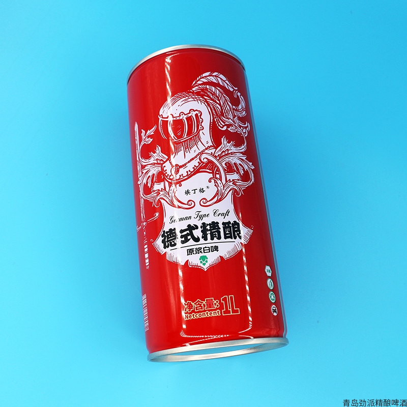 德式精酿啤酒 | 规格：1Lx12桶 高浓度原浆白啤 添加食品级玻尿酸